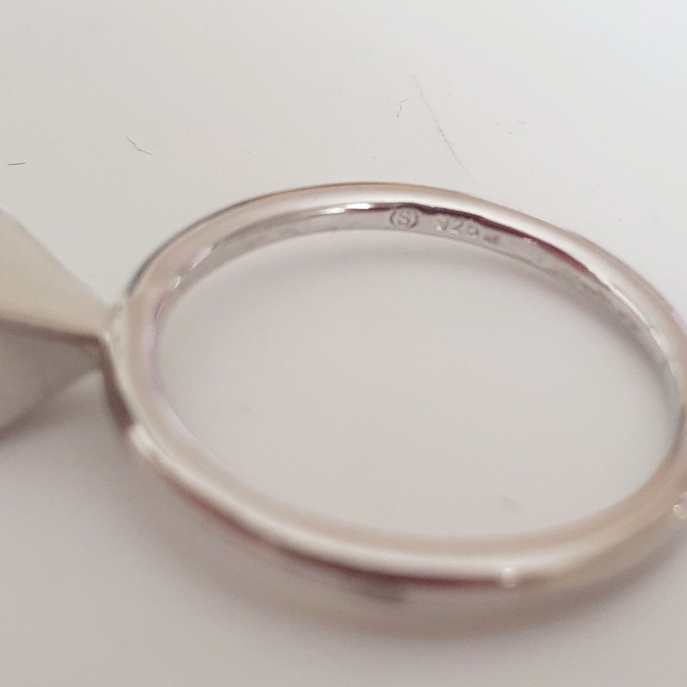 Bagues: Ring Silber 925 mit hellblauem Stein Grösse 16,2 mm – D'occasion à Kreuzlingen par Wunderkiste123 3