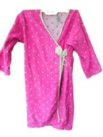 VERTBAUDET Gr. 116 FROTEE Bademantel pink + Pünktli L86cm