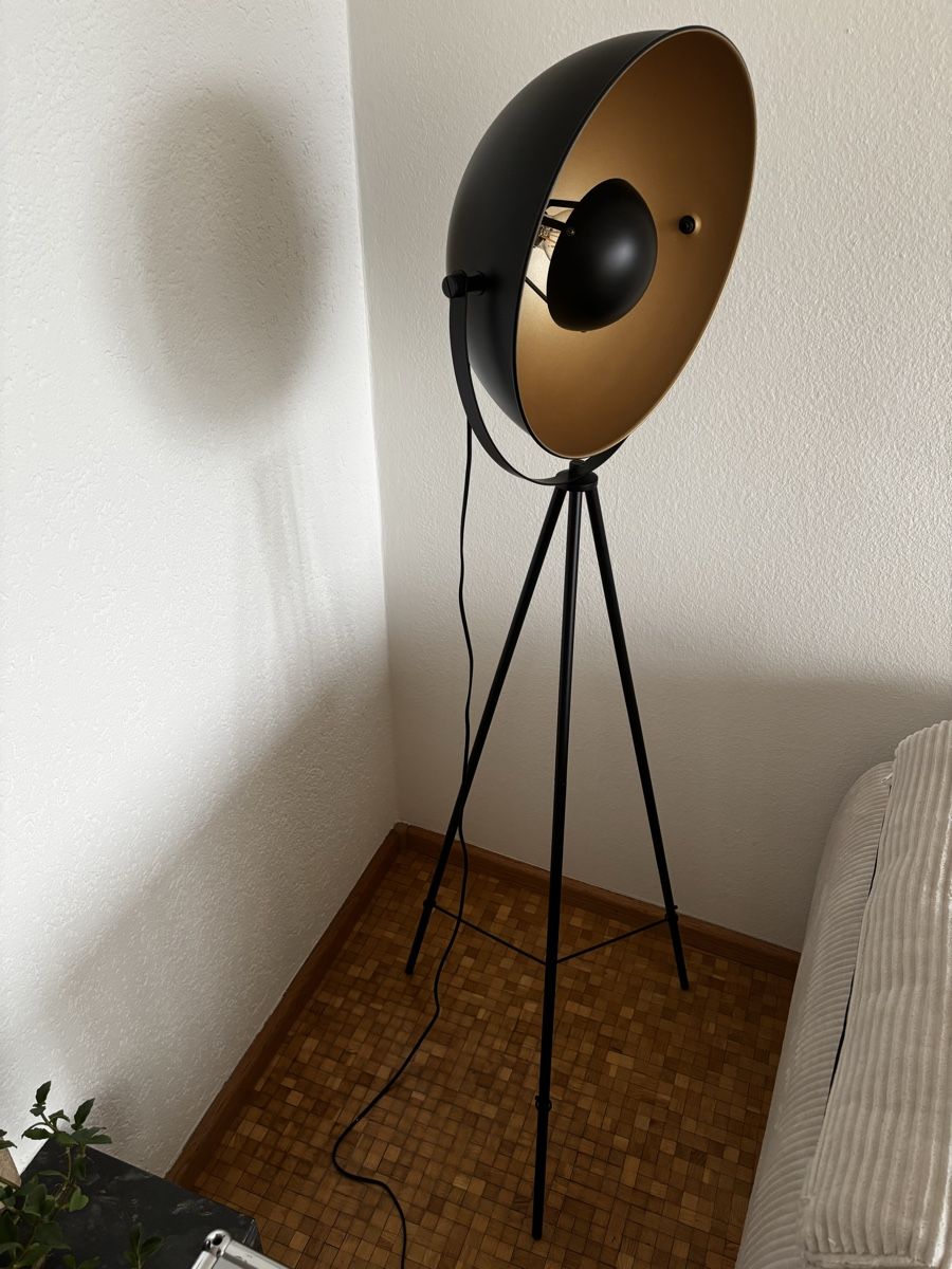 Maisons du monde Lampade: Stehlampe Gold Schwarz – Usato da Basel venduto da ehe_lxw6 1