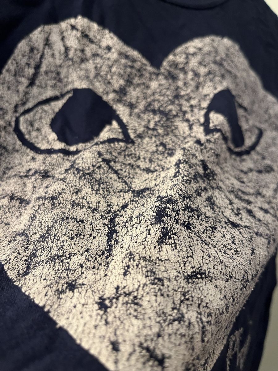 Comme Des Garcons T-shirt: Comme de garçons T- Shirt blau – Usato da Bern venduto da Zoee.pg 2