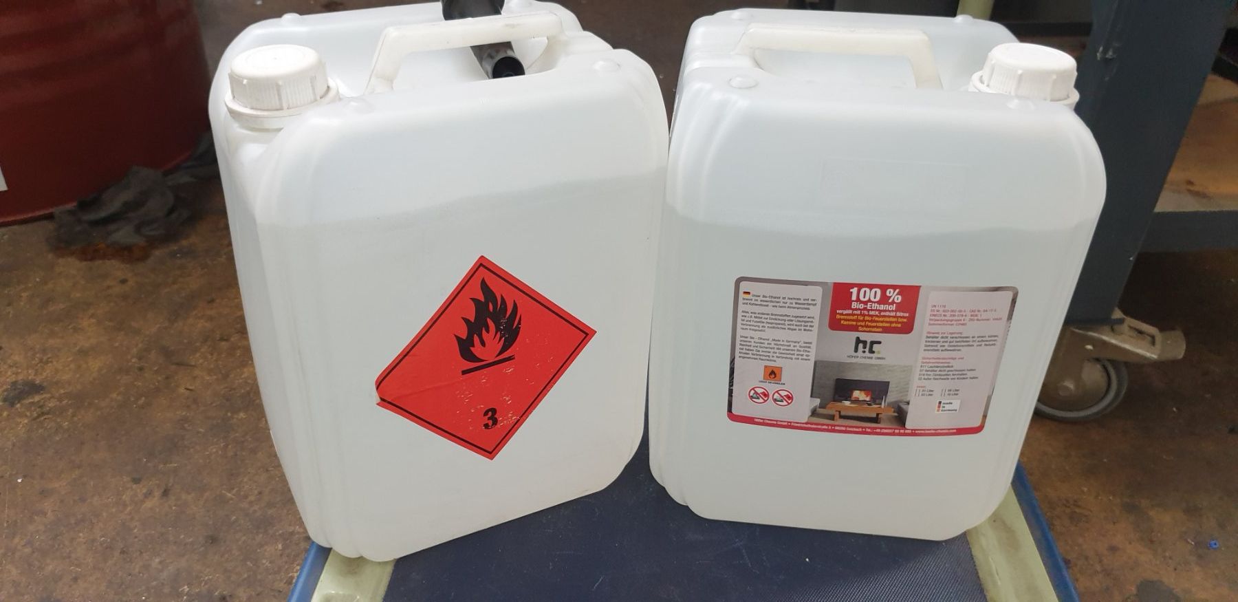 Camini: Bioethanol – Nuovo e nell'imballaggio originale da Müllheim Dorf venduto da Linus18
