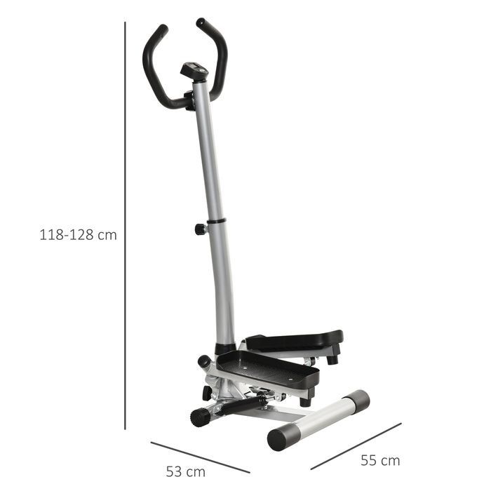 Hometrainer: Stepper mit Handgriff mit LCD-Bildschirm einstellbar, NEU – Nuovo e nell'imballaggio originale da Bottighofen venduto da swisshandel24 2