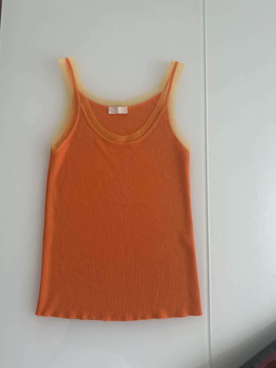 Liu Jo Tops: LIU JO Top Orange Size S – Neu (gemäss Beschreibung) aus Schindellegi von nan_727n
