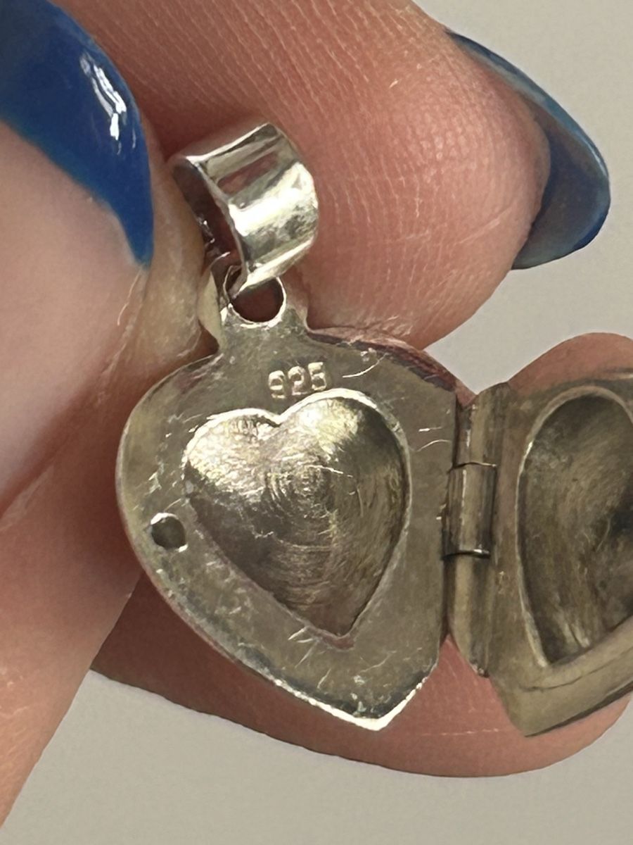 Anhänger: Vintage Silber Herz Locket – Gebraucht aus Bern von Ilikebluegems 3