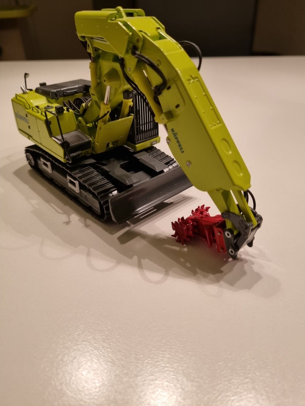 Liebherr Escavatori: Bagger 1:50 NZG Rarität – Nuovo e nell'imballaggio originale da Gossau SG venduto da freighttrain 4