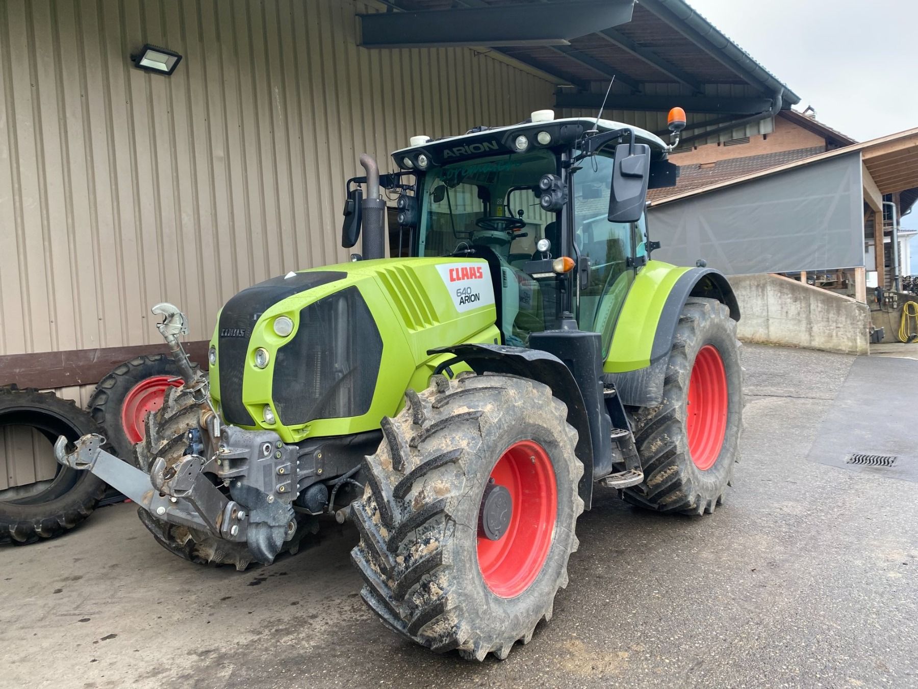 Claas Trattori: Traktor Claas Arion 640 Cebis – Usato da Ried b. Kerzers venduto da Renner011