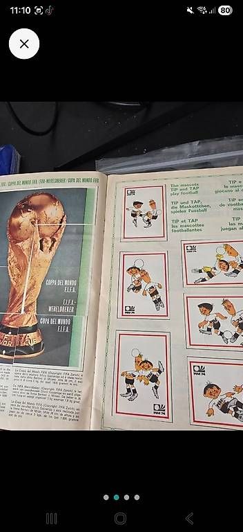 Autos: Panini WM Buch 1974 – Gebraucht aus Luterbach von Aiolos_ 2