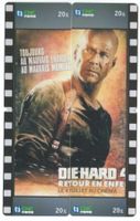 4 Telefonkarten "Bruce Willis".