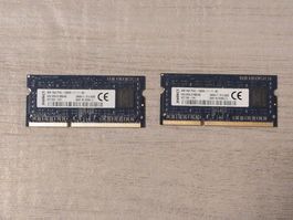 Kingston RAM 4GB DDR3 1600MHz (x2)