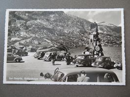 SAN GOTTTARDO - GOTTHARDHOSPIZ - VIELE ALTE AUTOS!