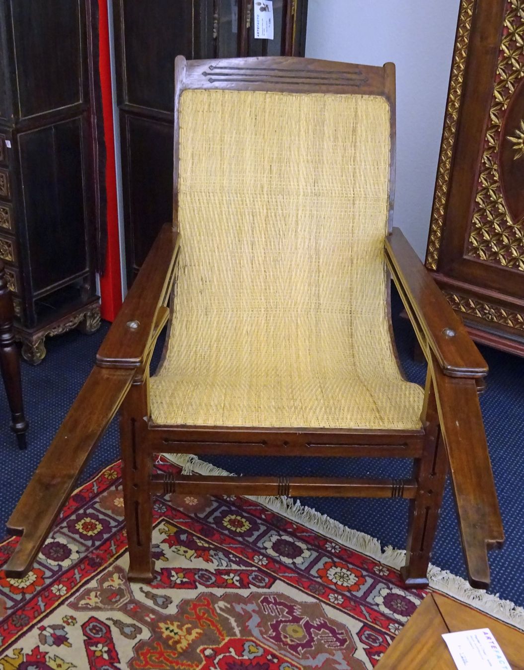 Poltrone: Antiker "Planter's Chair" Relaxmöbel – Usato da Geroldswil venduto da ARTEFACTO 2
