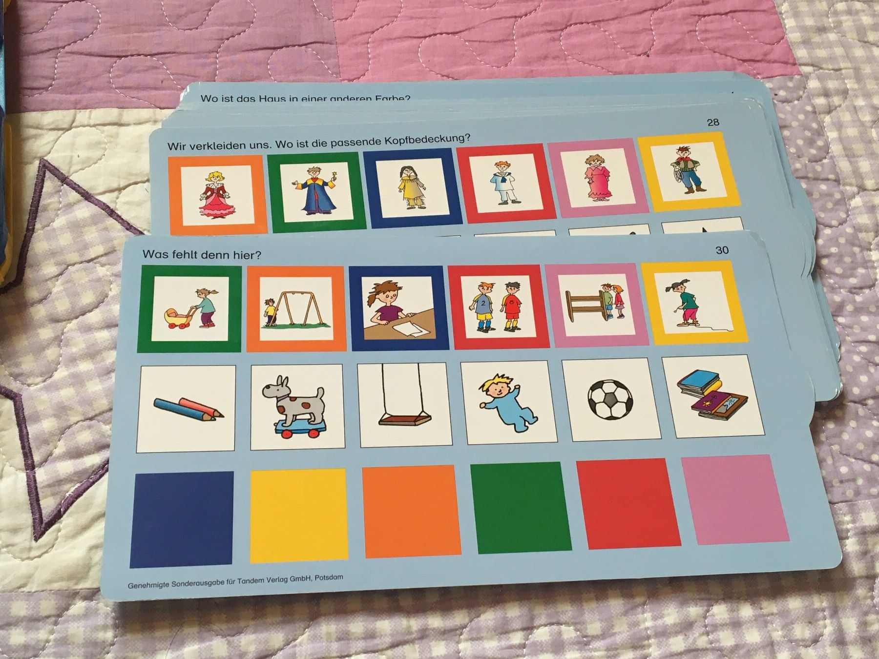 Giochi: 4 Steckfix- das Lernspiel mit Farbkontrolle – Usato da Löhningen venduto da Chimae67 5