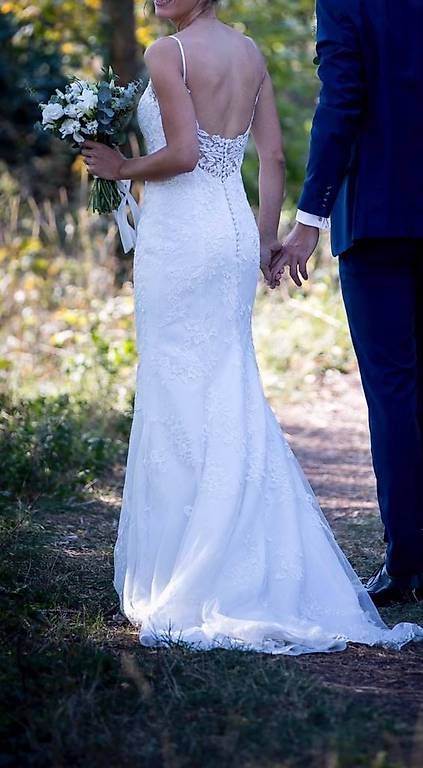 Kleider: Brautkleid Grösse 36 - Farbe Ivory – Gebraucht aus Bolligen von vieilleville 1