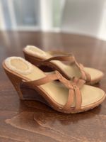Ugg Keilabsatz Sandalen, Leder, Gr. 36-Top Zustand!