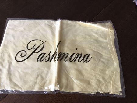 Schal Gelb Pashmina
