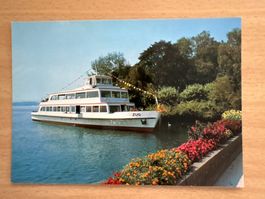 Ansichtskarte Zugersee MS Zug SCHIFFFAHRT