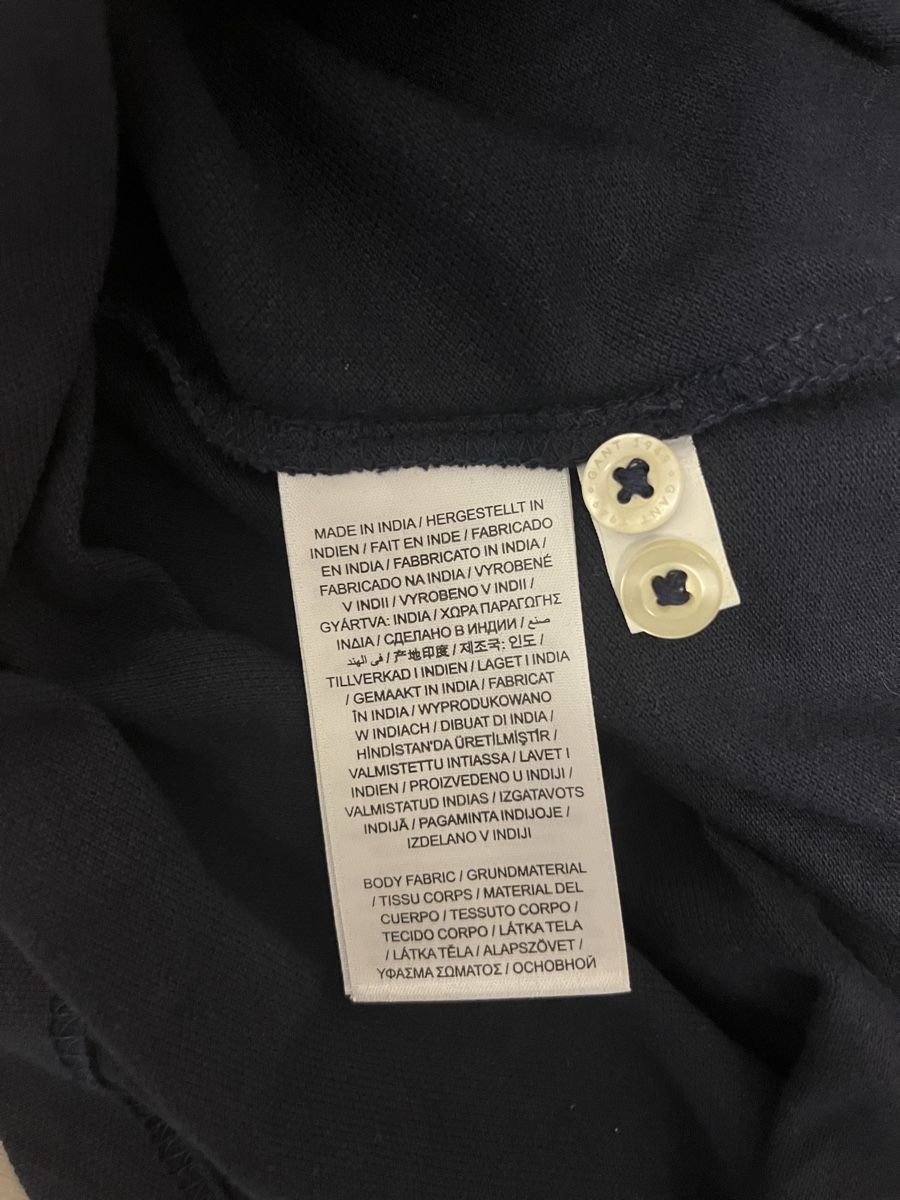 Gant Magliette Polo: Poloshirt navy Gant M neu – Nuovo (secondo la descrizione) da Birrwil venduto da vanyboo 5