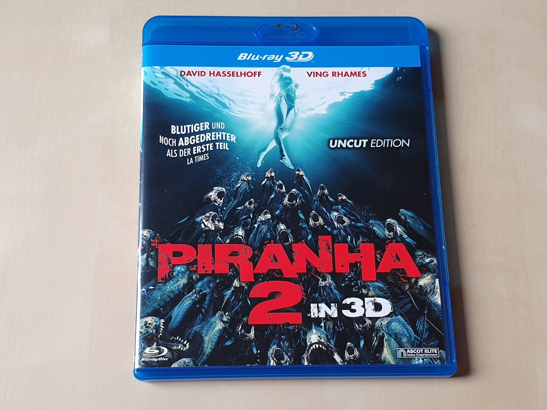 Tous les DVDs: Piranha 2 3D – D'occasion à Stansstad par collectorsshop