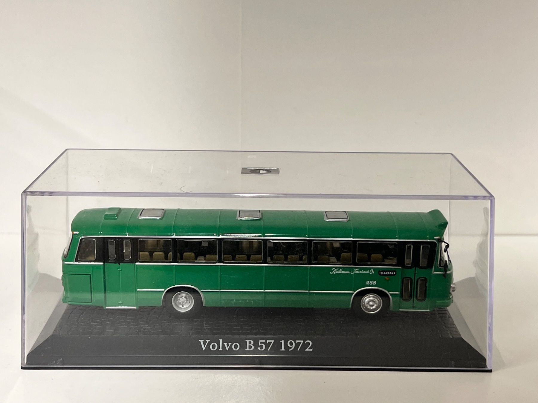 Modellini d'auto: Volvo B 57, 1972, Grün, Modellauto 1:72 – Usato da Geroldswil venduto da TopTrain54