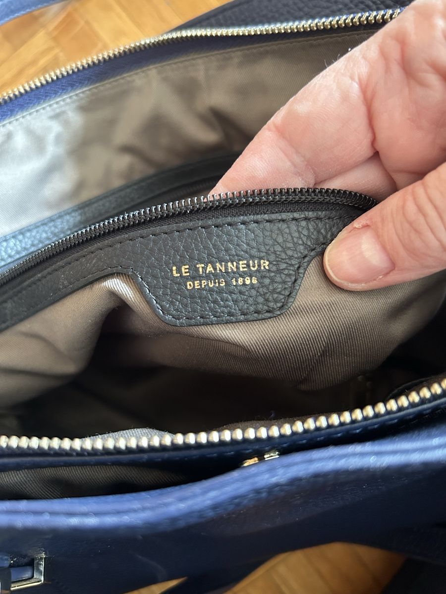 Borse da donna: Sac à main Le Tanneur Capucine Bleu – Usato da Vufflens-la-Ville venduto da newlifegva 8