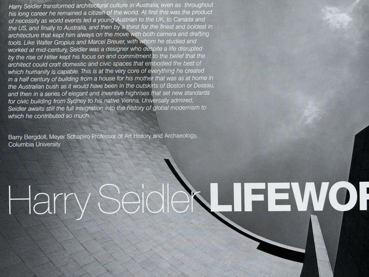 Libri: Harry Seidler Lifework Architecture Book - Excellent! – Usato da Zürich venduto da Coffeetable88 4