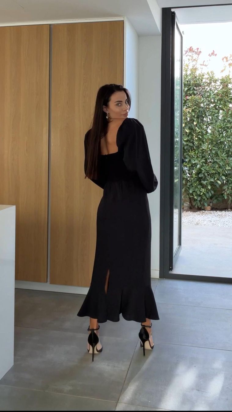 Vestiti: Black Dress with Puff Sleeves Size S – Nuovo e nell'imballaggio originale da Zürich venduto da Ms.Me-Fashion 5