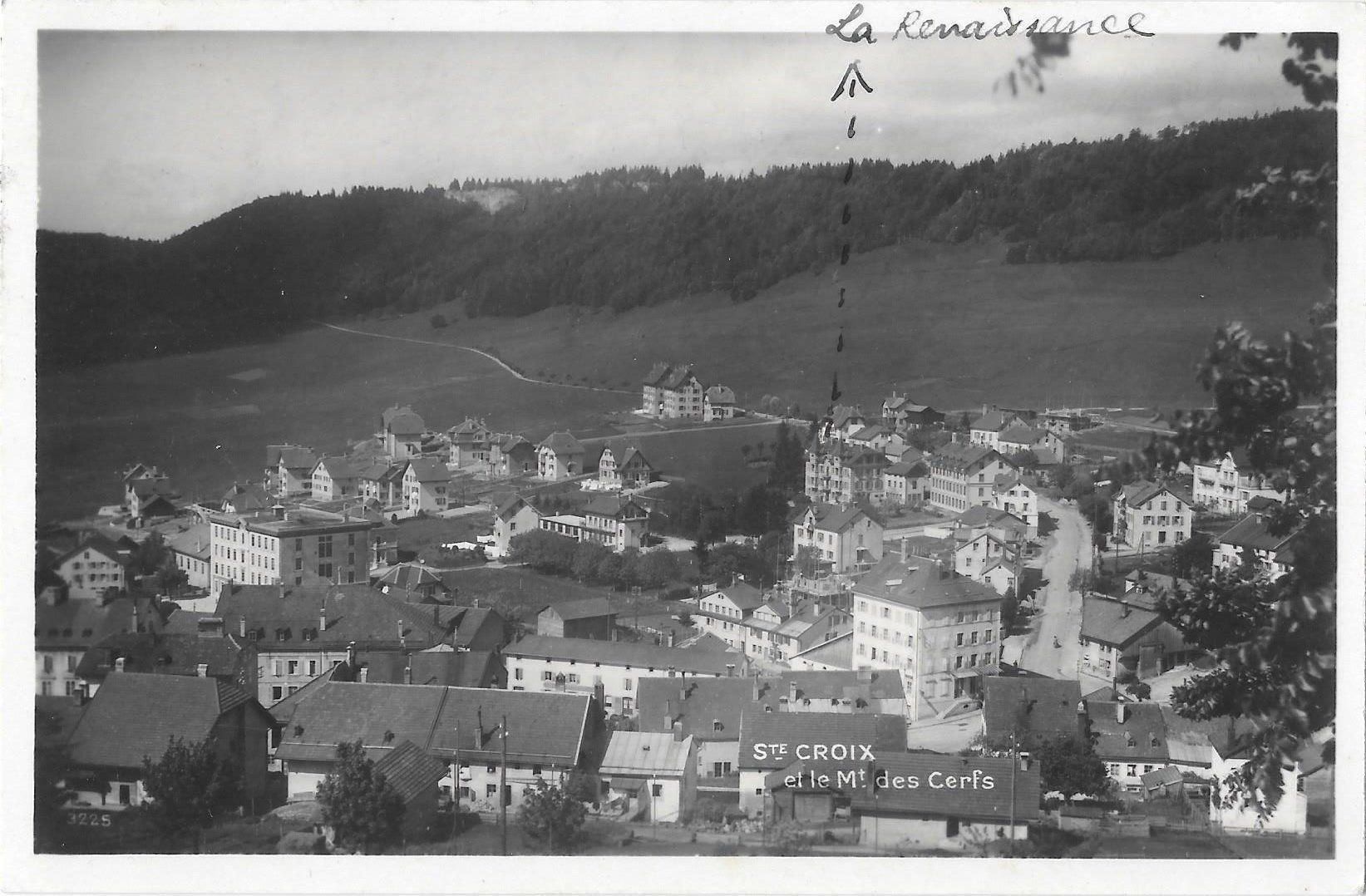 Cartoline postali: Ste. Croix et le mont des Cerfs – Usato da Olten venduto da clotaldi