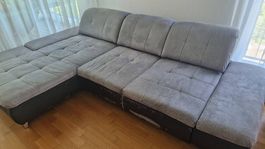 Polstergarnitur/Sofa mit Schlaffunktion CantoN