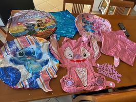 Geburtstag Dekoration Ballon Stitch XXL Set