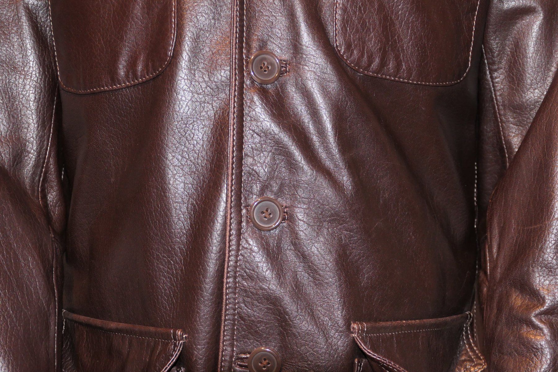 Giacche: Jacke aus braunem Nappaleder – Usato da Stein AG venduto da Papageno_3 3