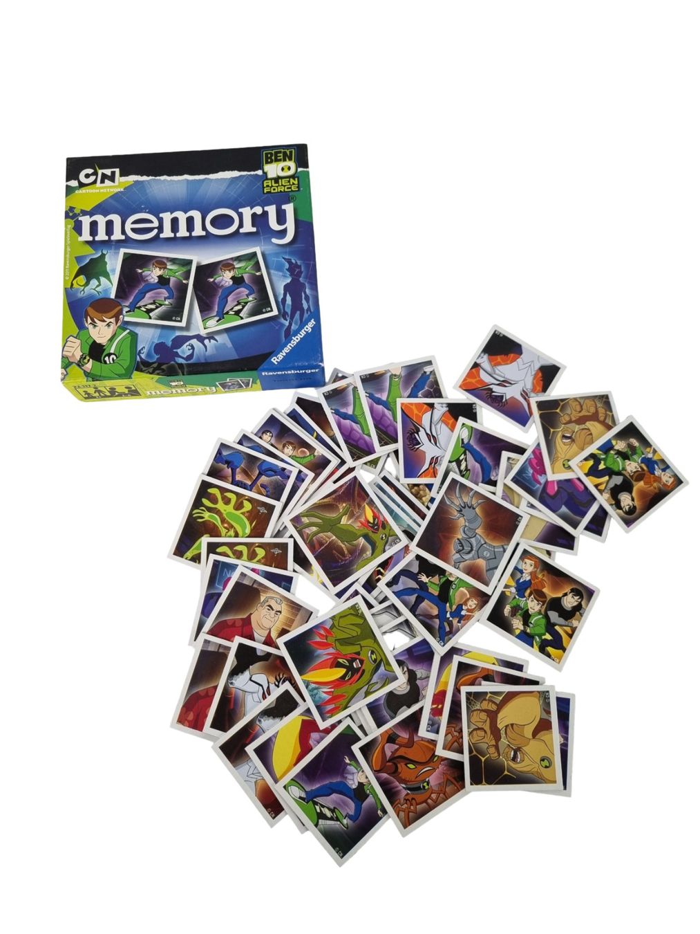 Ravensburger Giochi: RAVENSBURGER Ben 10 Alien Force Memoryspiel – Usato da Wangen b. Olten venduto da Restwert_Wangen 3