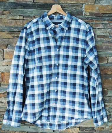 Hemd Herren Tommy Hilfiger Gr. M blau