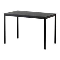 IKEA TÄRENDÖ Tisch schwarz, 110 × 67 cm