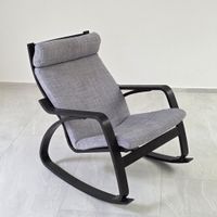 Bequemer Schaukelstuhl mit Kopfstütze, Top Zustand!
