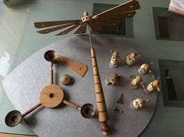 Erzgebirge, Engel und Pyramide für Bastler
