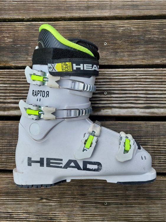 Skischuh (Kinder) HEAD Raptor 60 White Gr. 25.0 / 25.5 | Kaufen auf Ricardo