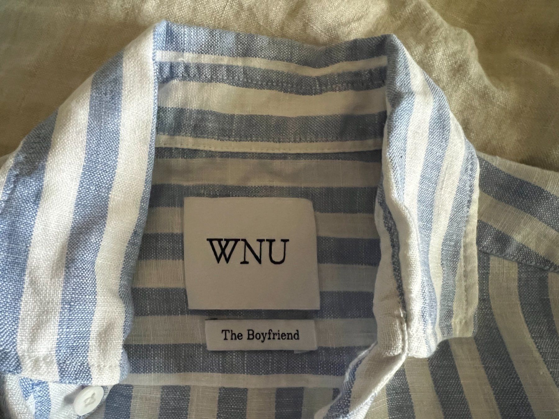 Blusen: Leinen Shirt von 'With Nothing Underneath' – Neu (gemäss Beschreibung) aus Zürich von vslatt 3