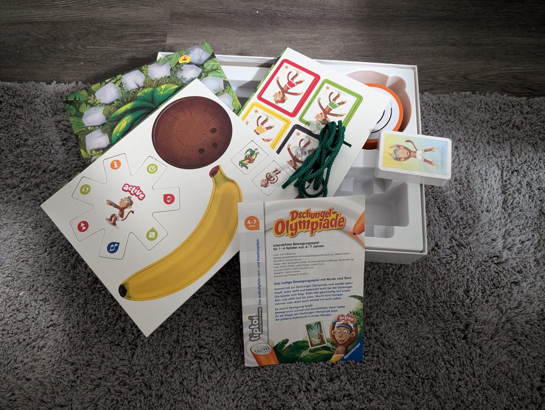 Ravensburger Jeux: Tiptoi Dschungel Olympiade – Neuf (Voir description) à Waldkirch par S.Hugener 1