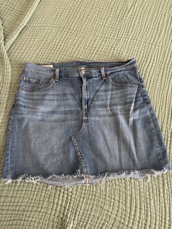 Gonna jeans Levi's Premium taglia 14W usata