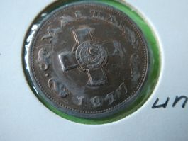 Malta 1977, 1 Cent   unz