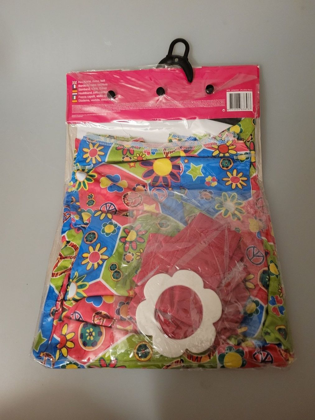 Costumi: Flower Power Kostüm Grösse M Neu – Nuovo e nell'imballaggio originale da Oberuzwil venduto da aseinkaufswelt 1