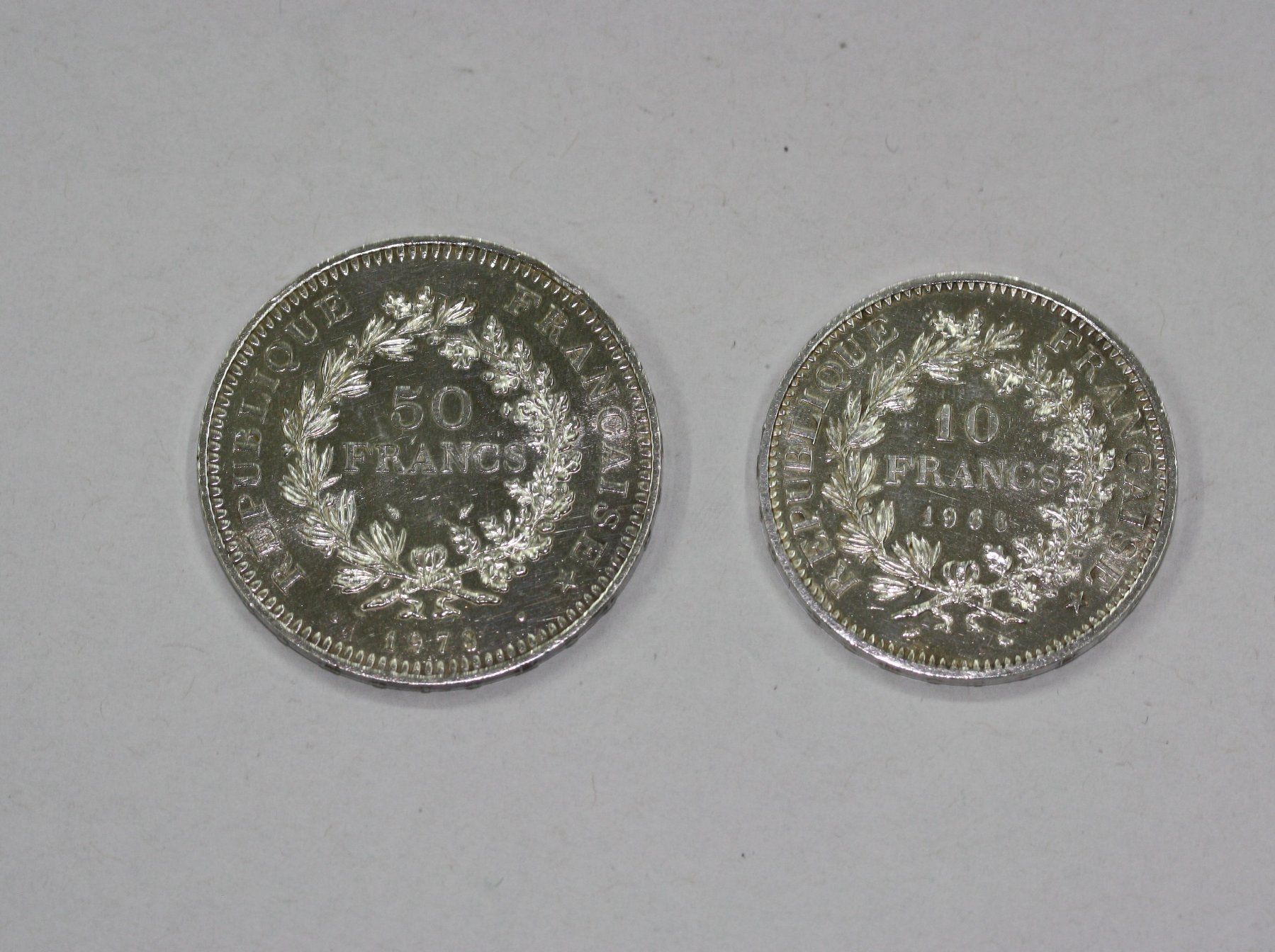 Tutti le monete: 50 & 10 Francs 55 Gramm 900er Silber – Nuovo (secondo la descrizione) da Chur venduto da Invinoveritas