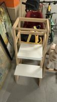 Tour d'apprentissage Montessori en bois, bon état