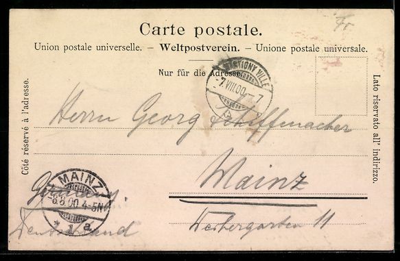Cartoline postali: AK Martigny, Tour de la Batiaz, 1900 – Usato da Berlin venduto da bartko-reher 1