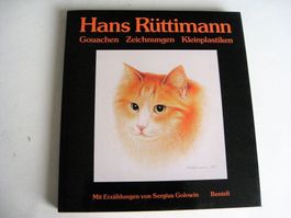 Hans Rüttimann Bildband, mit Signatur vom Künstler
