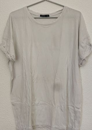 Bershka T-Shirt beige Grösse M gebrauchter Zustand
