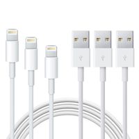 3x Ladekabel für iPhone 14 13 13 11 x 8 7 6 SE iPad Pro Max