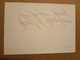 Prinz Wilhelm Karl von Preußen - † 2007