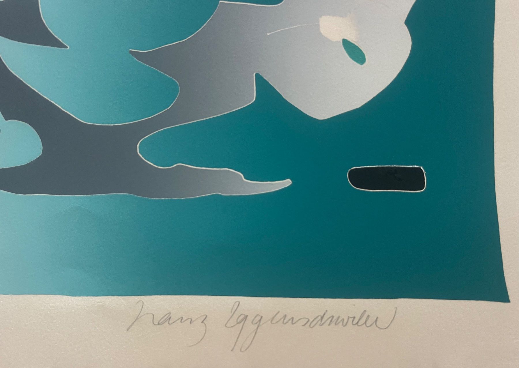 Grafica & Litografie: Franz Eggenschwiler, handsigniert, nummeriert – Usato da Rain venduto da Pic-Ass 2