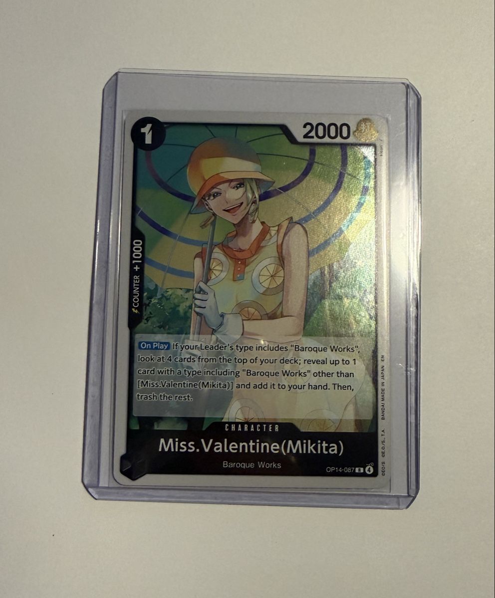 Bandai Sammelbilder & Trading cards: One Piece TCG / OP14-087 R / EN – Neu (gemäss Beschreibung) aus Zürich von gra_rr6s